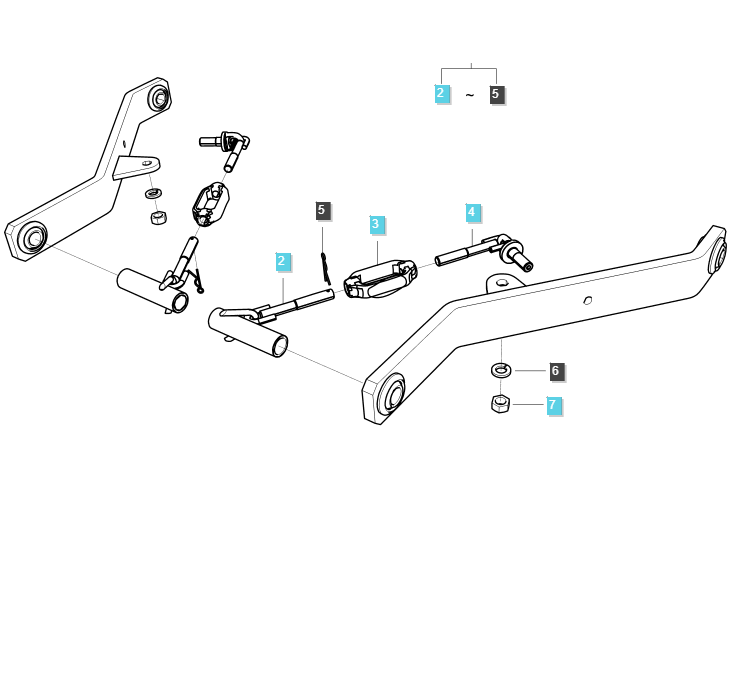 LS Link Assy Check GS MT2 TRG896 - 40441677