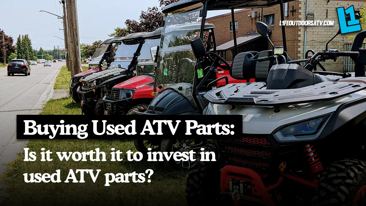 buying used atv parts