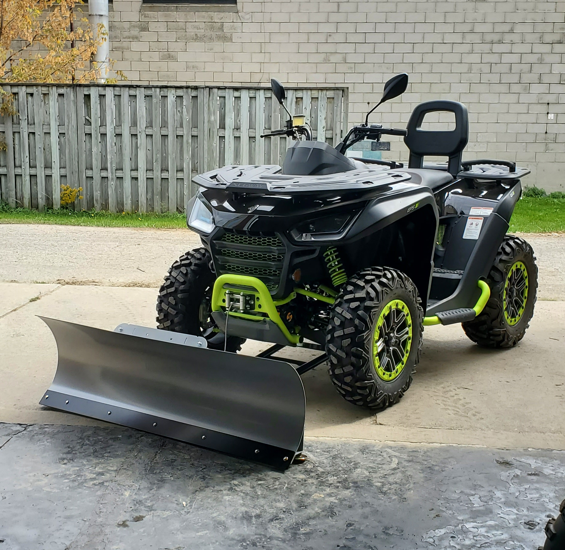 54" KFI Plow System for Segway Snarler ATVs - Complete Kit