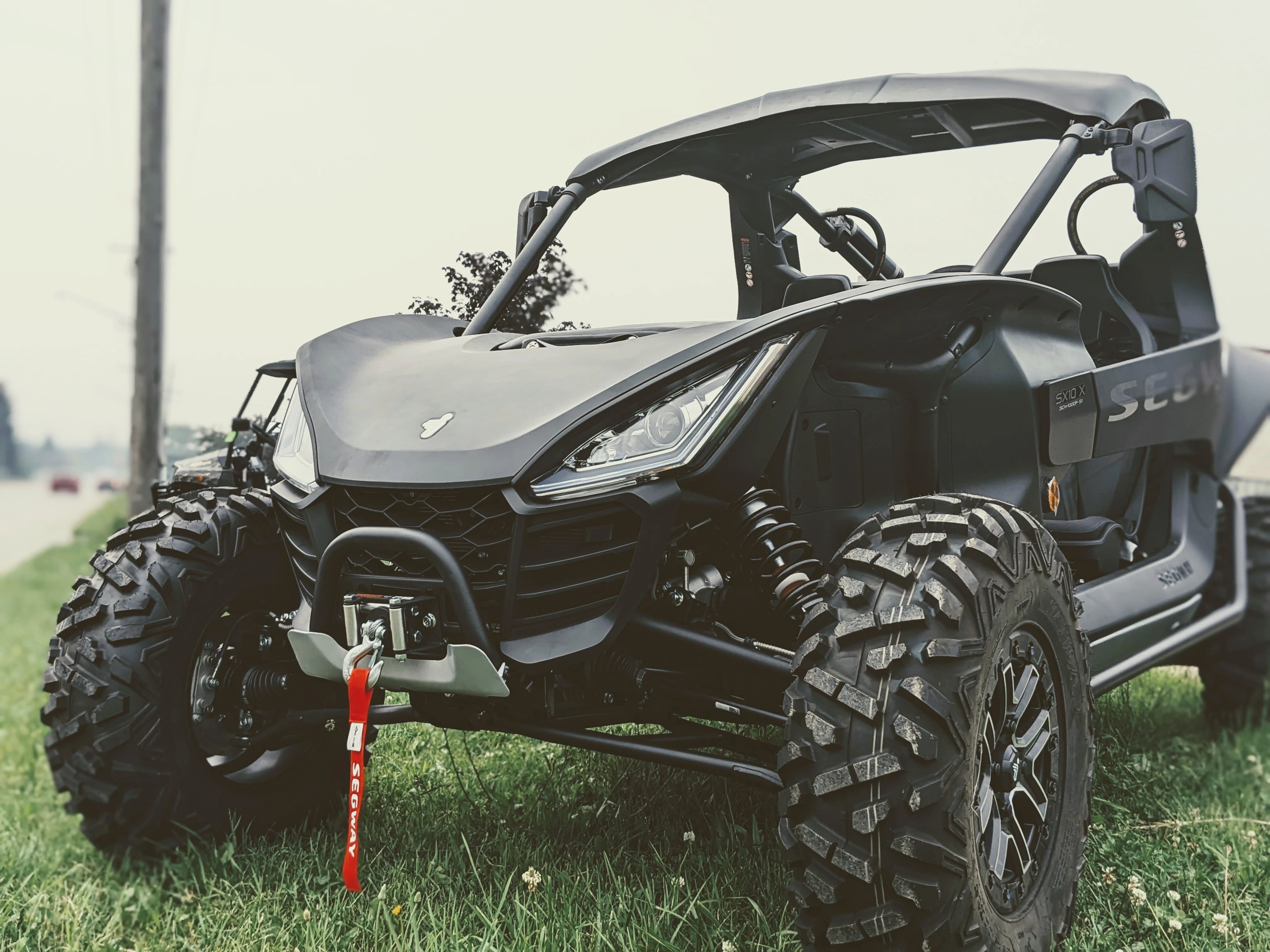 matte black segway villain