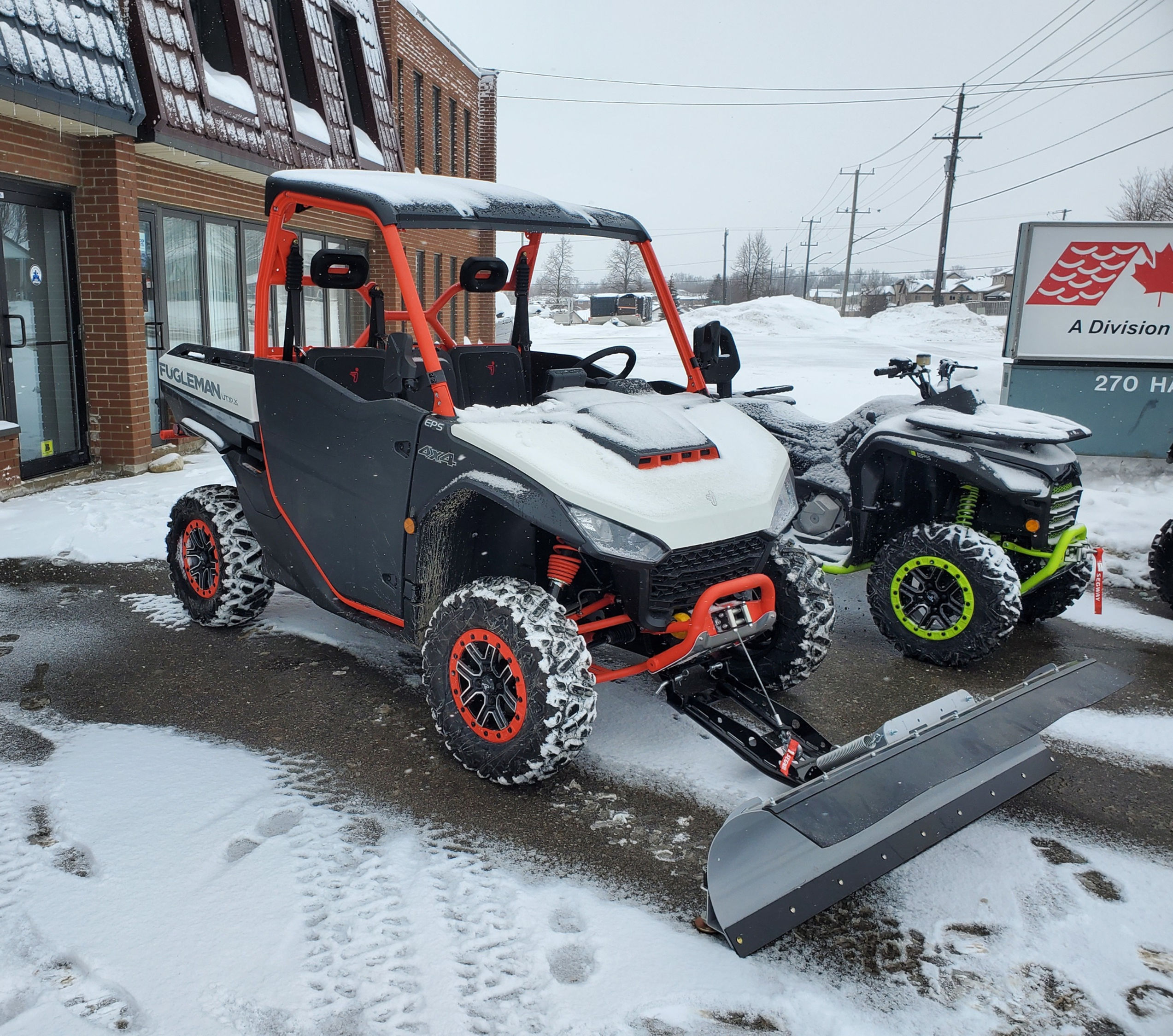 L1 Segway Fugleman Plow Mount - HEAVY DUTY