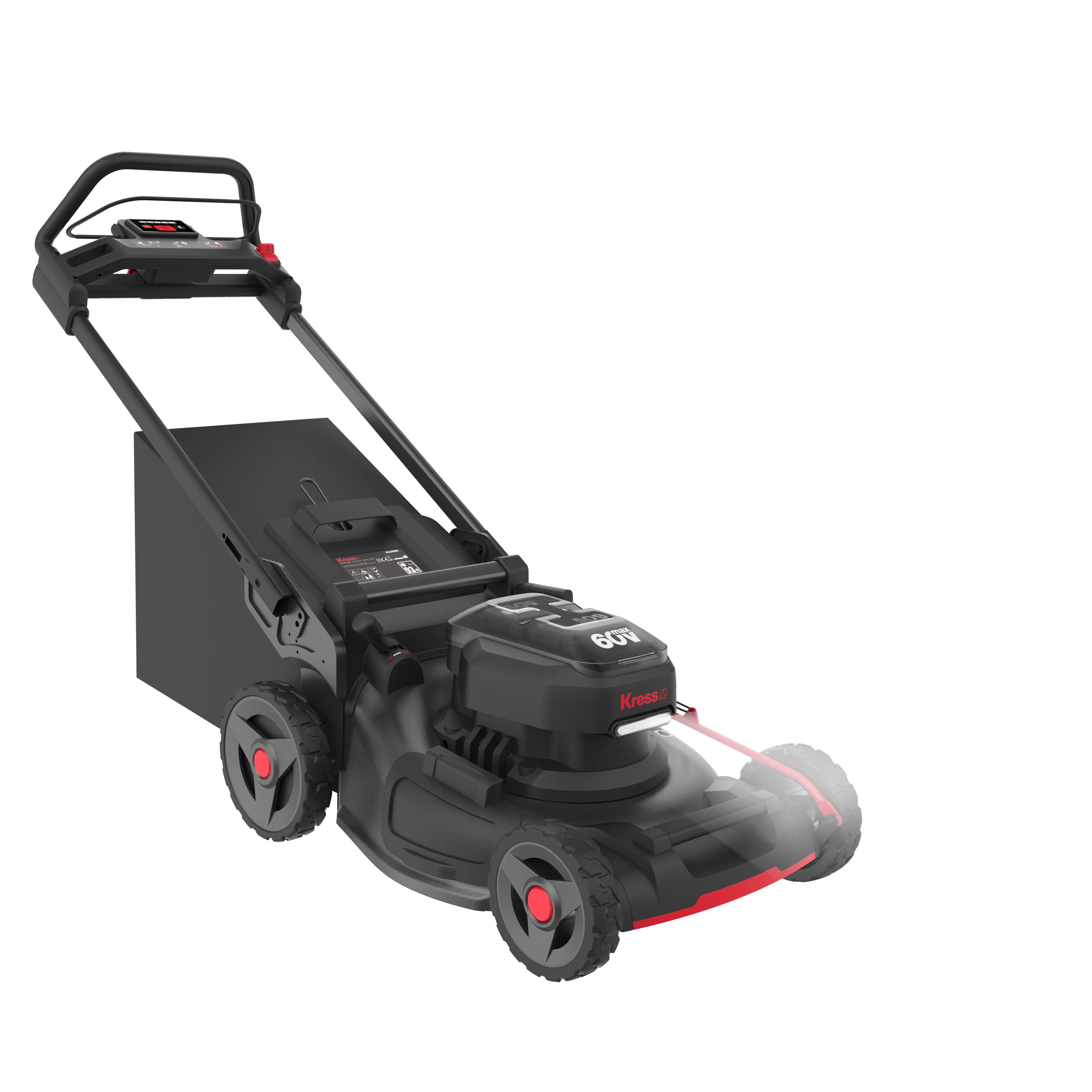 Kress 60 V 21" Brushless Push Lawn Mower - (KG758)