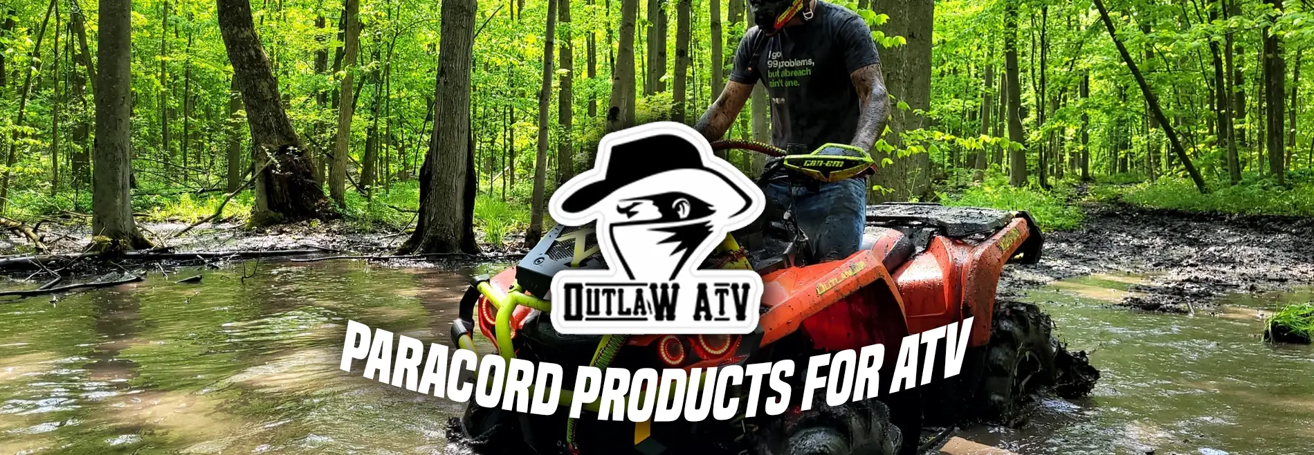 paracord products for atv outlaw atv