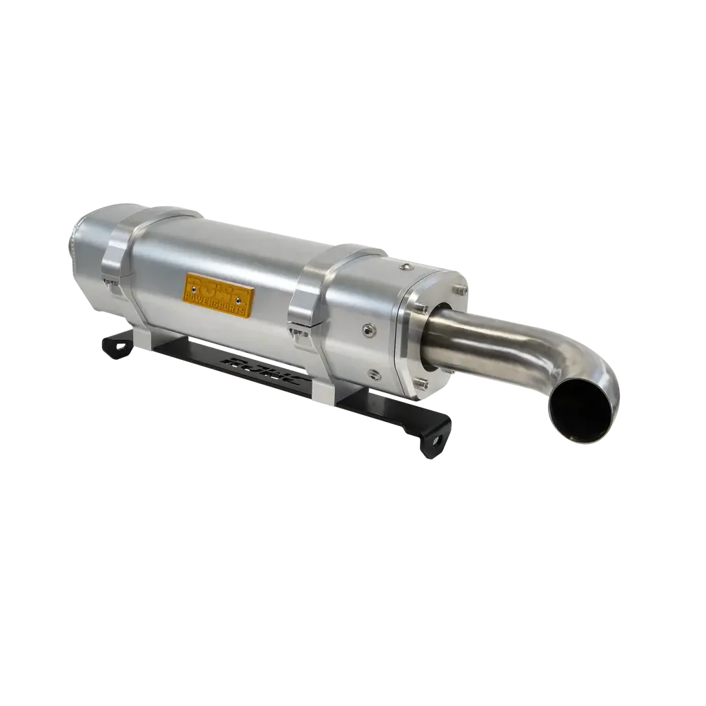 RJWC Single APX Exhaust for CanAm Defender HD8/HD10/XMR & Maverick Trail