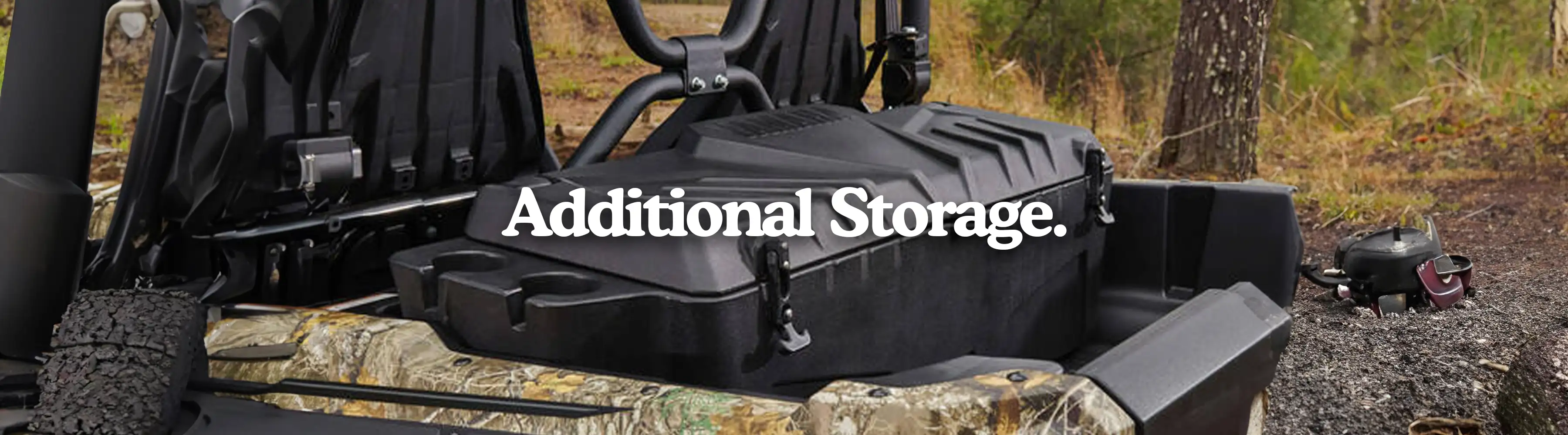 storage box on back of UTV