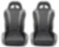Blue sxs seat