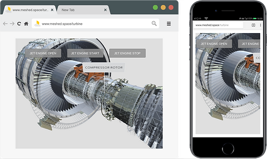 3D-Web Turbine
