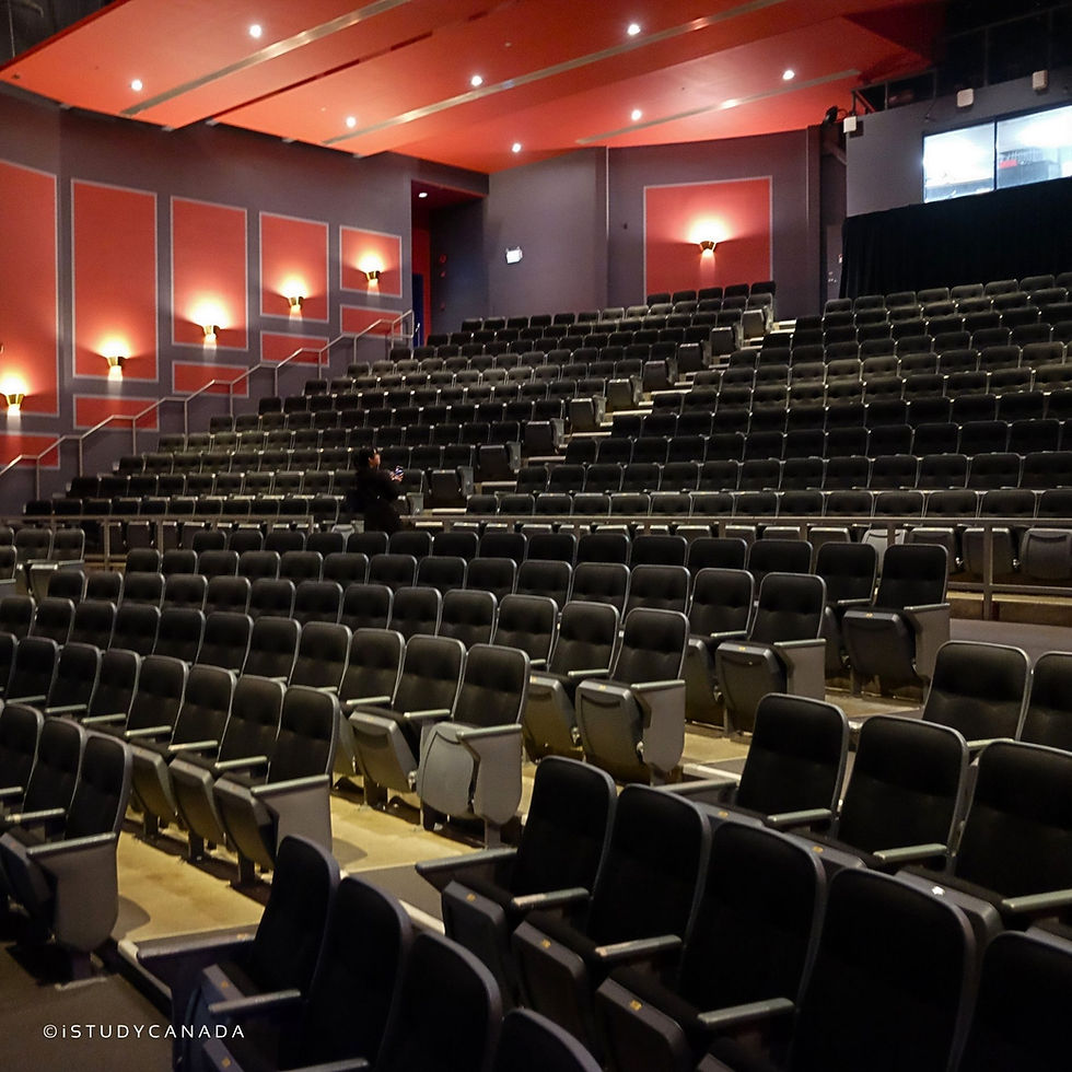 Michael J. Fox Theatre ซึ่งตั้งอยู่ภายใน Burnaby South Secondary School