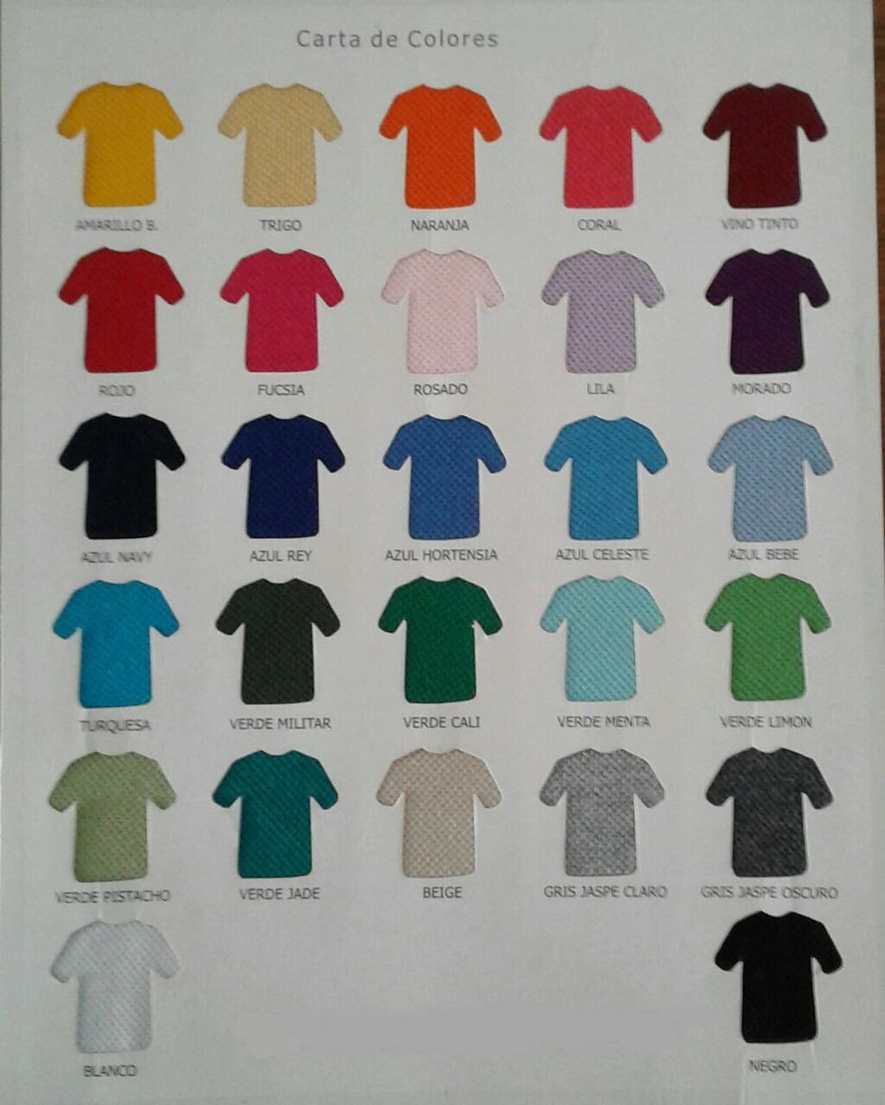 CARTA DE COLORES