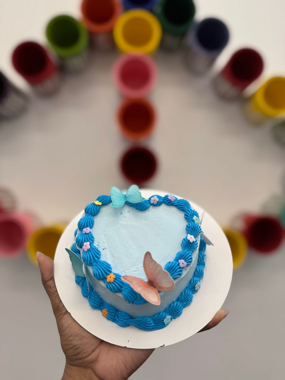 Heart Cake Class @ Kicky Mats