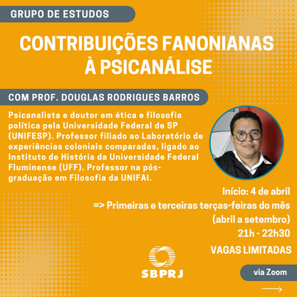Grupo de estudos "Contribuições fanonianas à Psicanálise"