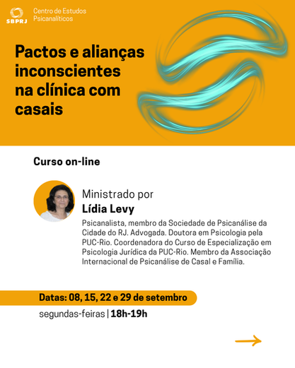Curso: Pactos e alianças inconscientes na clínica com casais