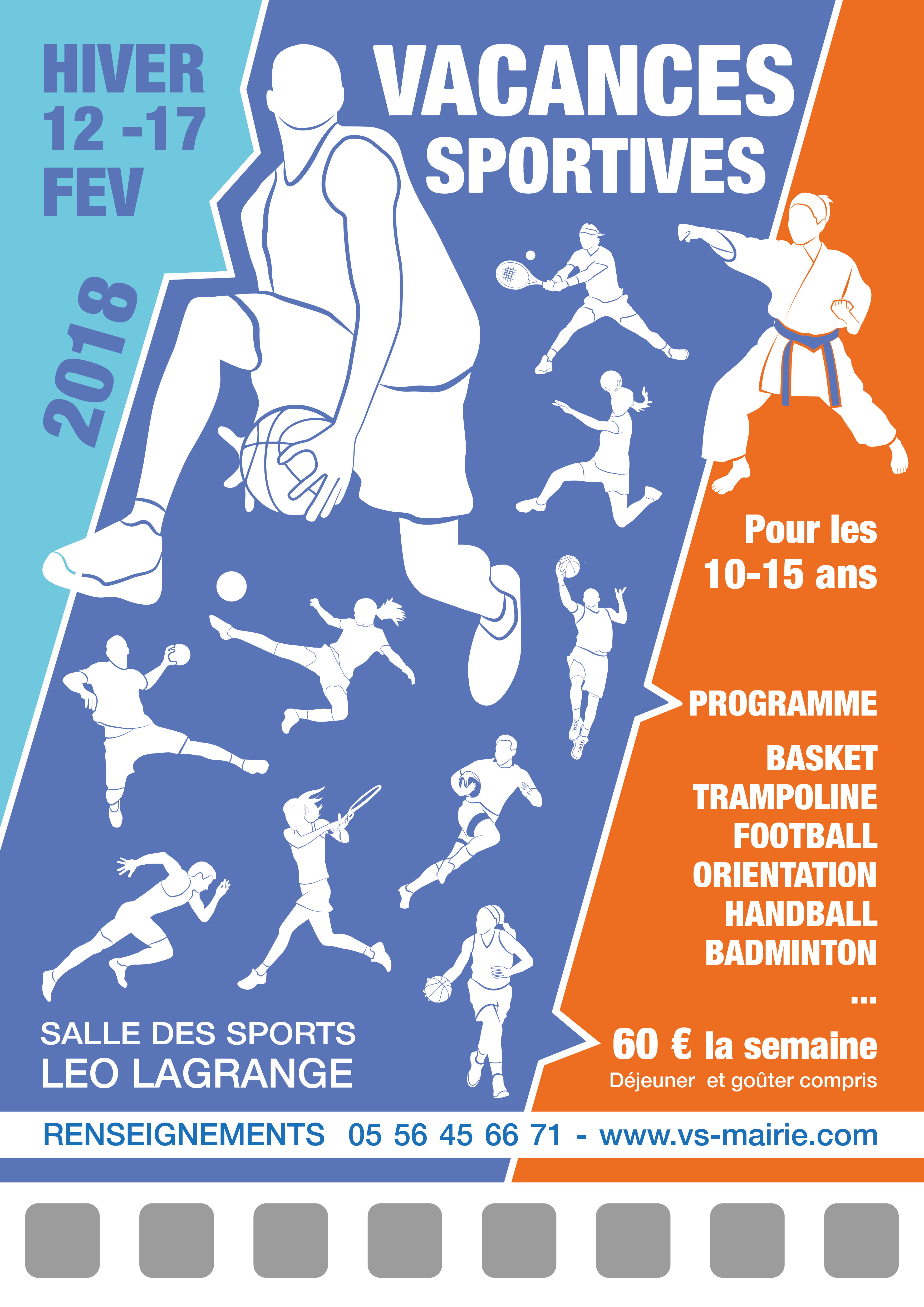 Modèle Vacances Sportives n°2