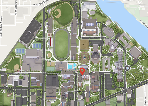 Brevard Hall map.png