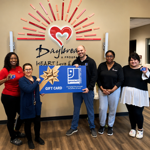 Goodwill Presents Gift Cards to Heart, Love & Soul 
