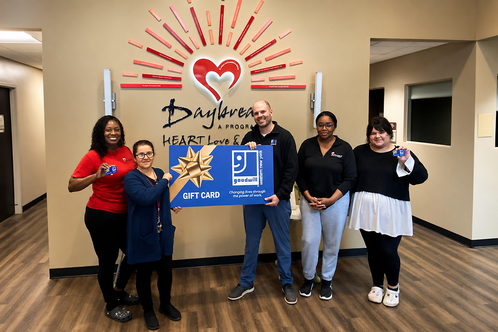 Goodwill Presents Gift Cards to Heart, Love & Soul