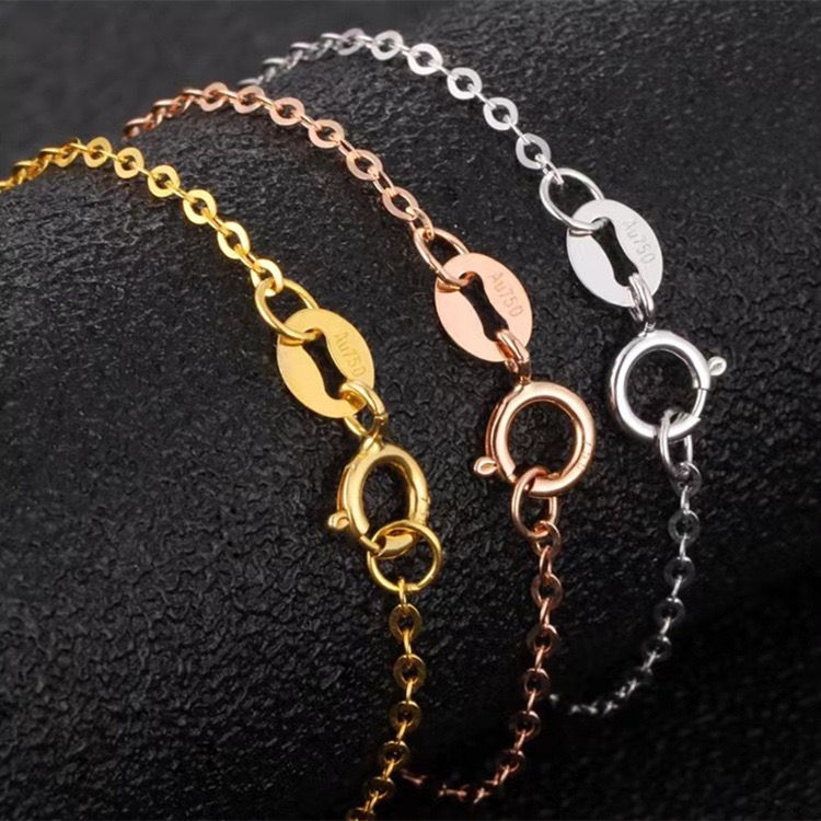 Miniatura: Cadena De Eslabones Oro 18k 45cm