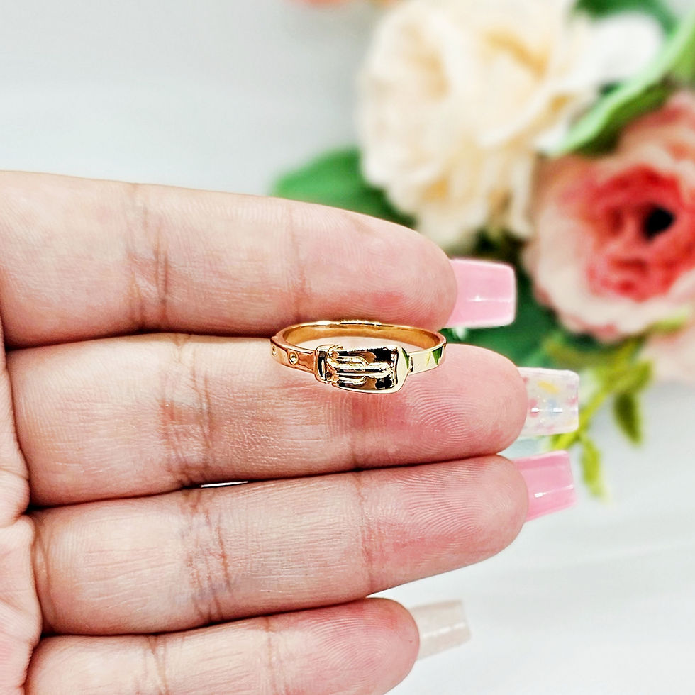 Miniatura: Anillo Cinturón Oro 18k Nacional