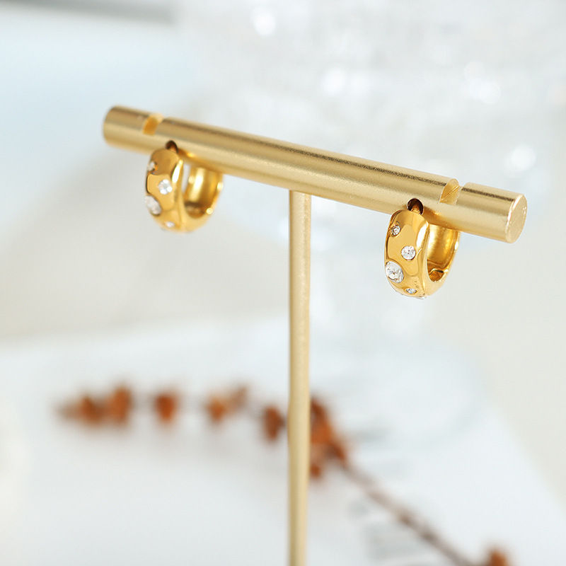 Miniatura: Aros Baño Oro 18K Argollas Circones Dif