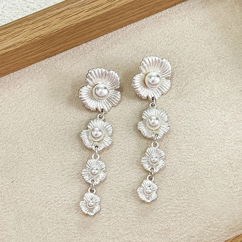 Miniatura: Aros Aleación Flor X4 Per