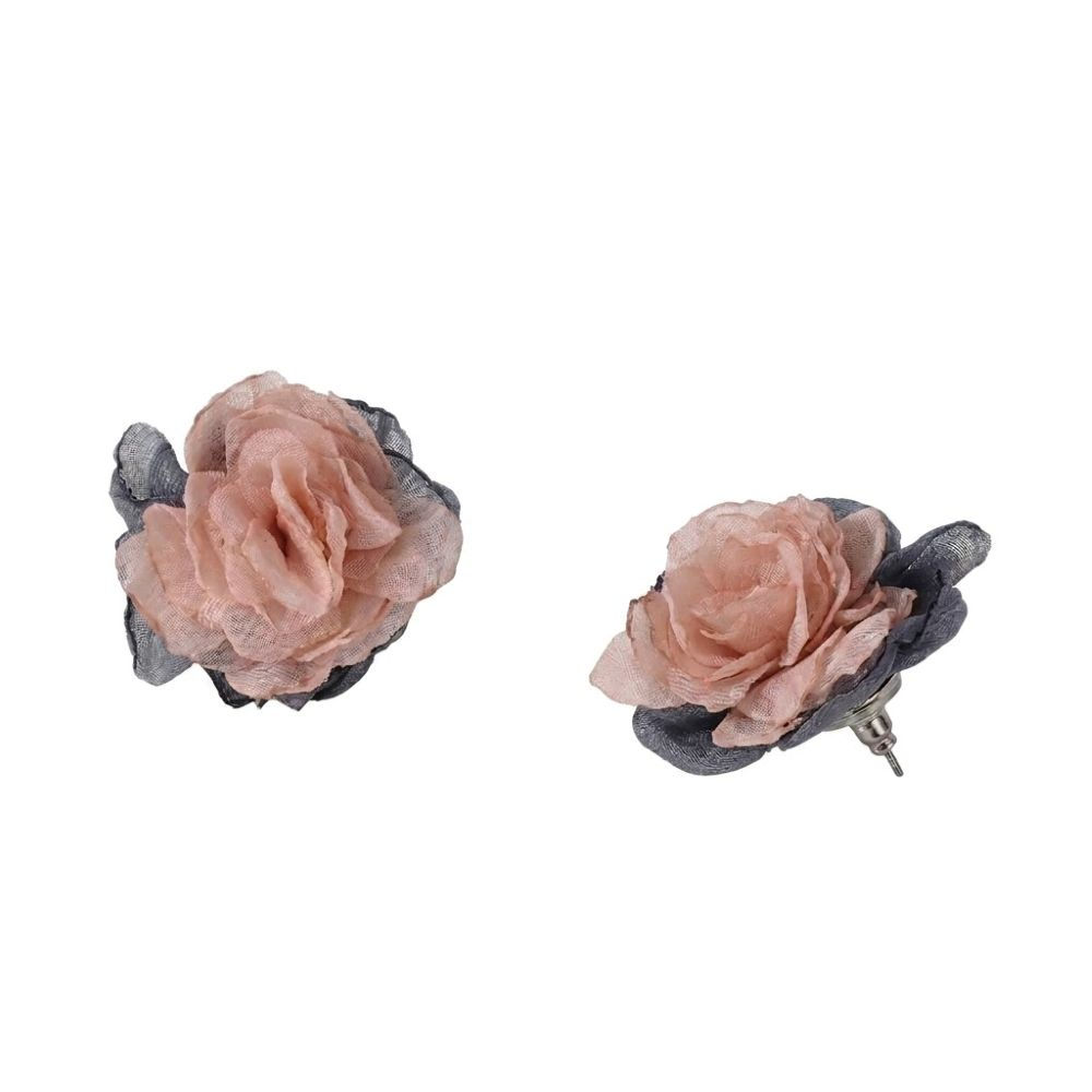 Aros Aleación Flor Org Col