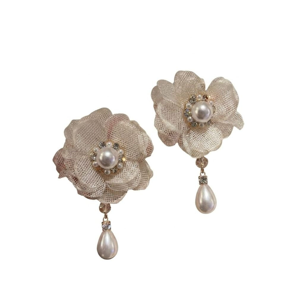 Aros Aleación Flor Per Gota