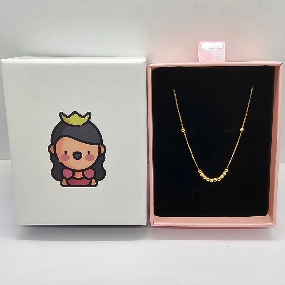 Miniatura: Cadena Tejida Oro 18k Colgante 12 Pelotitas 18k