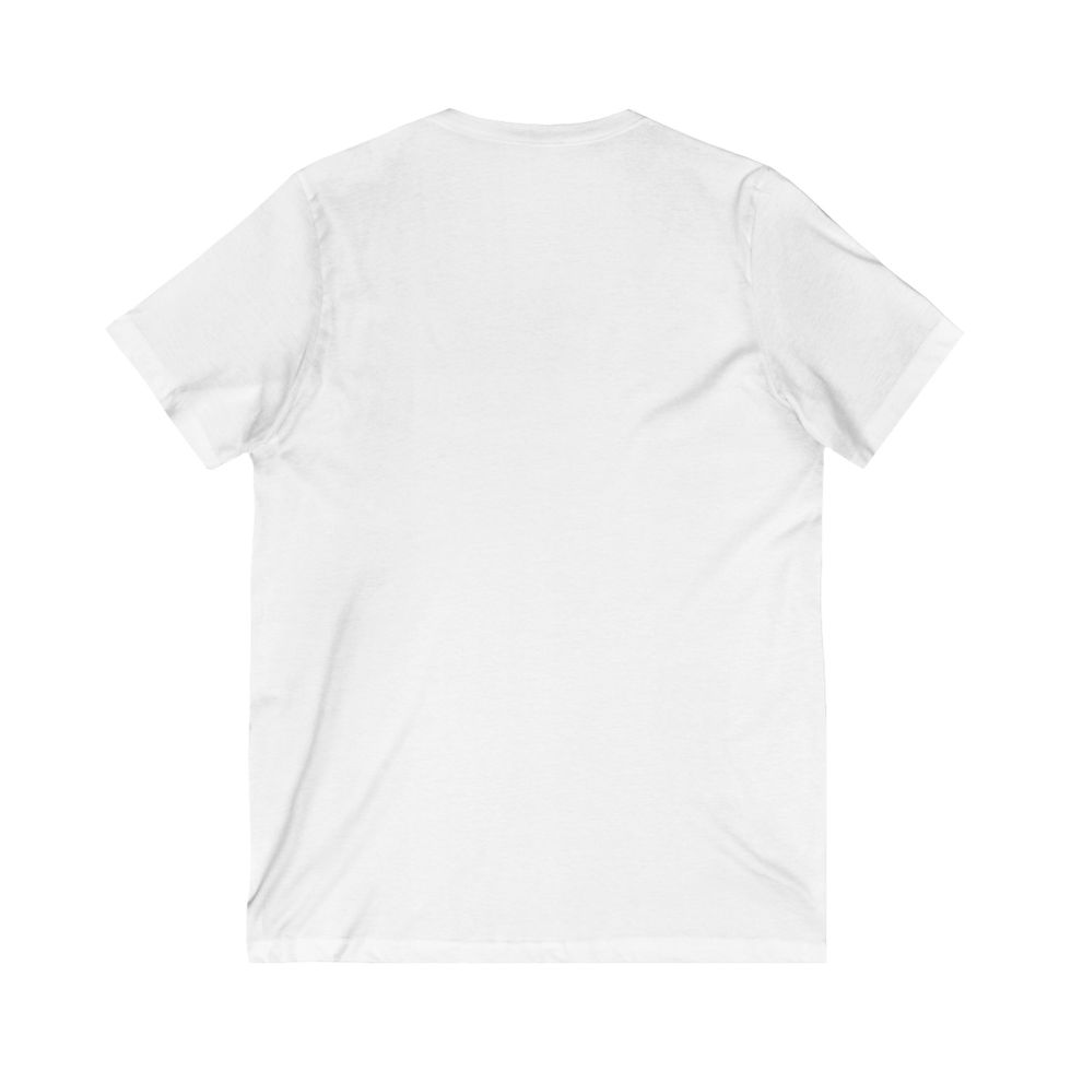 Thumbnail: V-Neck Tee - Paw Prints Design