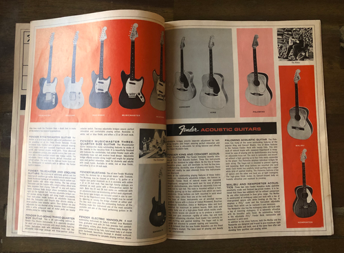 1965-1966 Fender Catalog | Vintage Bass Vault