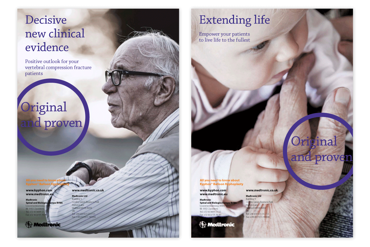 advertisements, Kyphon Medtronic