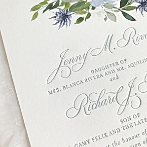 Letterpress and Foil Printing