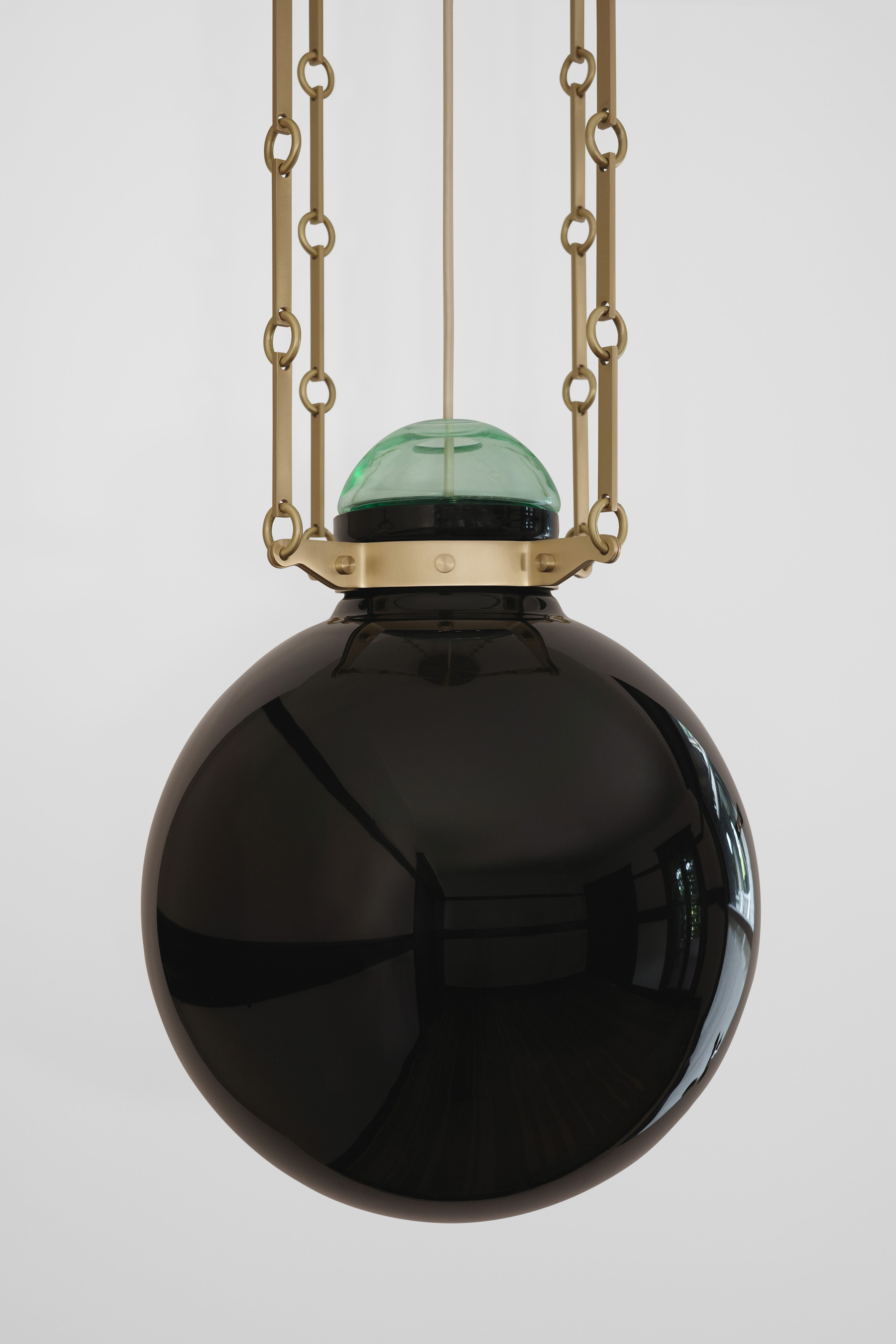 Peri Chandelier BB Nero Verde