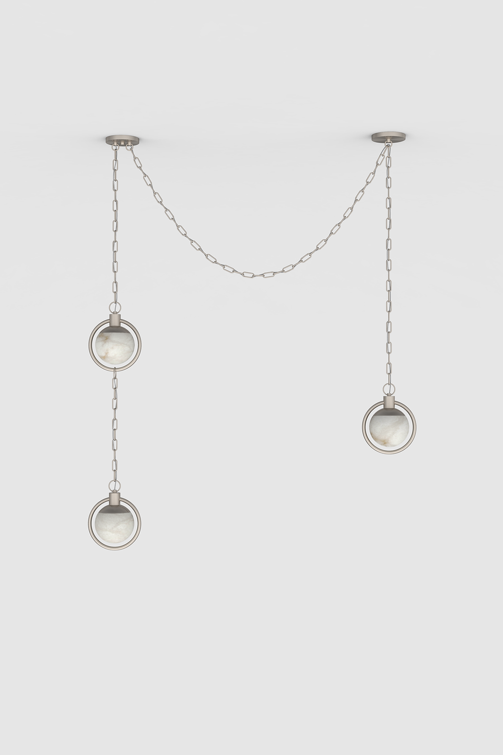 Thumbnail: Trento Alabaster Chandelier 2 BN