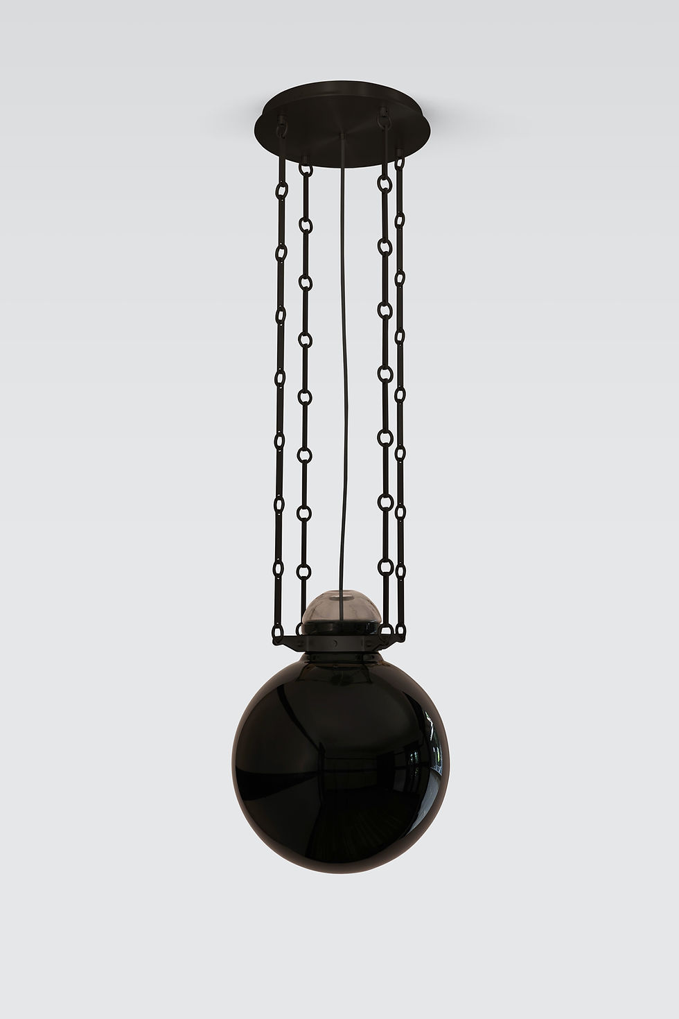 Thumbnail: Peri Chandelier BLK Nero Fume