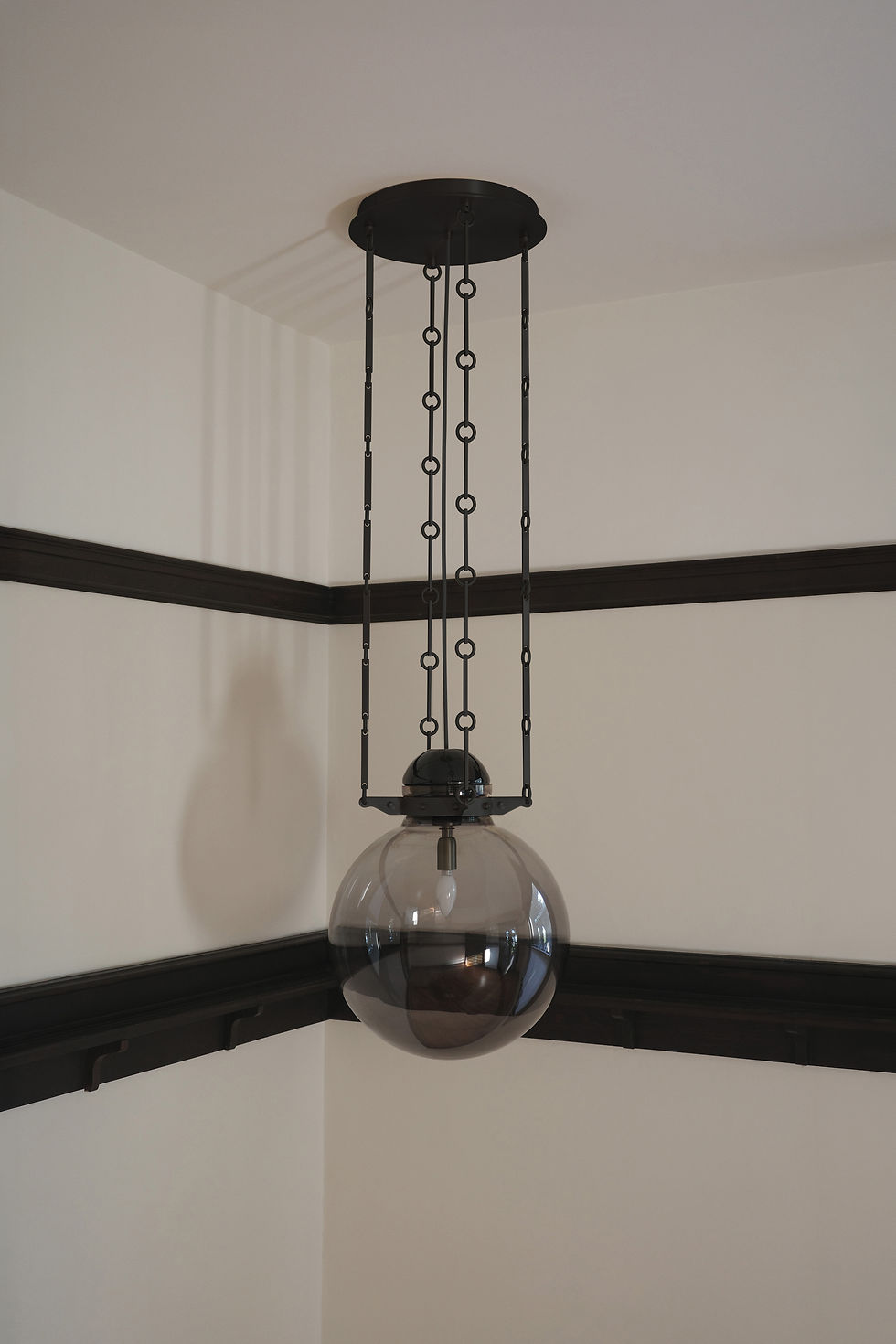 Thumbnail: Peri Chandelier BLK Fume Nero