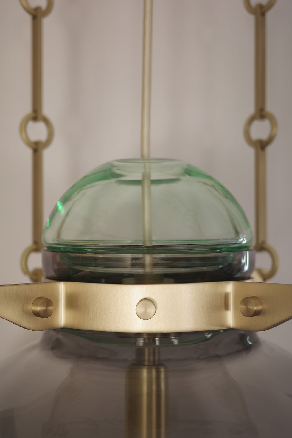 Thumbnail: Peri Chandelier BB Fume Verde
