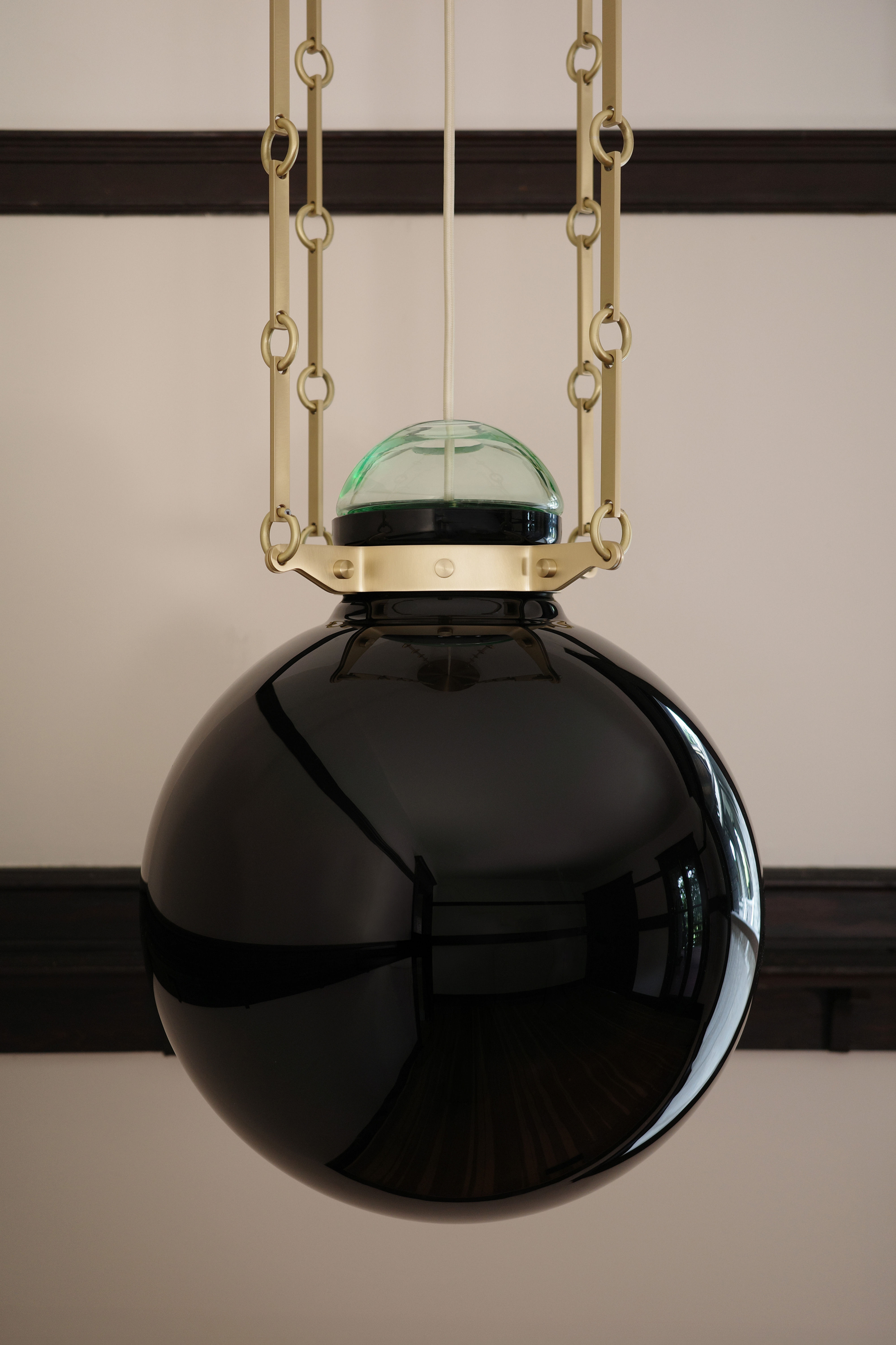 Peri Chandelier BB Nero Verde