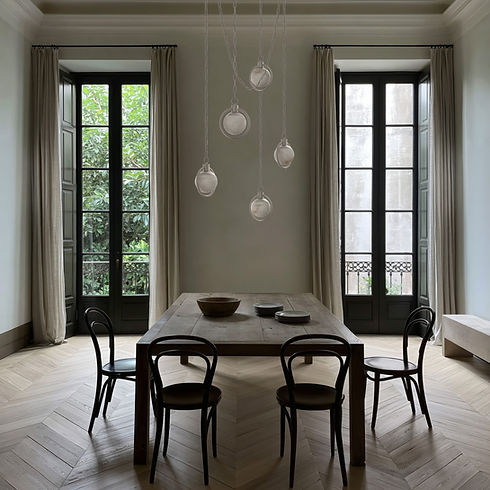 ORPHAN WORK TRENTO ALABASTER CHANDELIER 4 BN FRENCH DINING ROOM.jpg