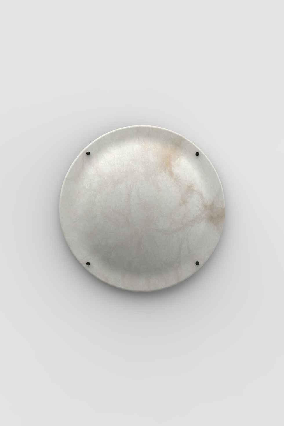 Thumbnail: Vara Alabaster Flush Mount BLK