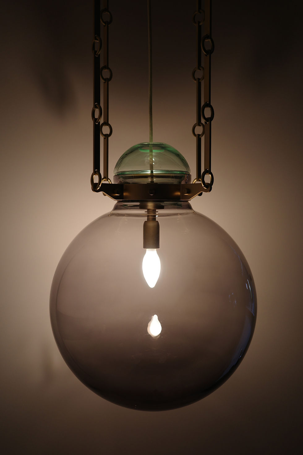 Thumbnail: Peri Chandelier BB Fume Verde