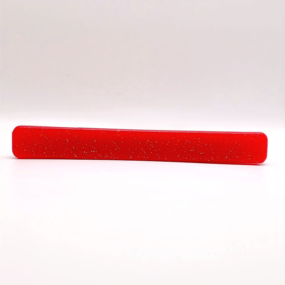 Thumbnail: Barrette rectangle fine