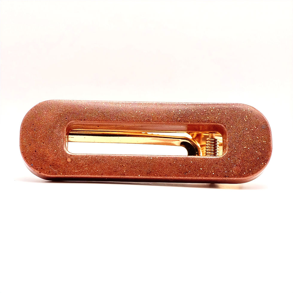 Miniaturbild: Barrette rectangle arrondie
