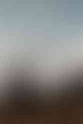 Wandelaar en witte bergen