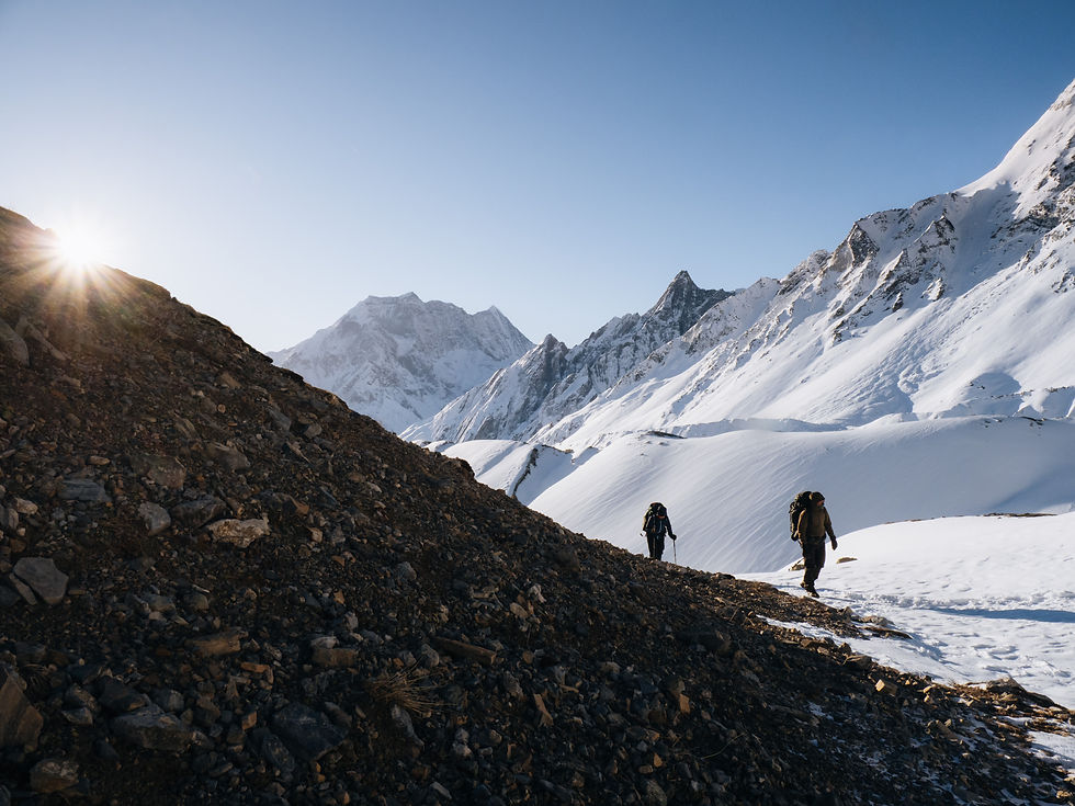 Ben jij klaar voor de Himalaya? Foto credits Roy Mosterd