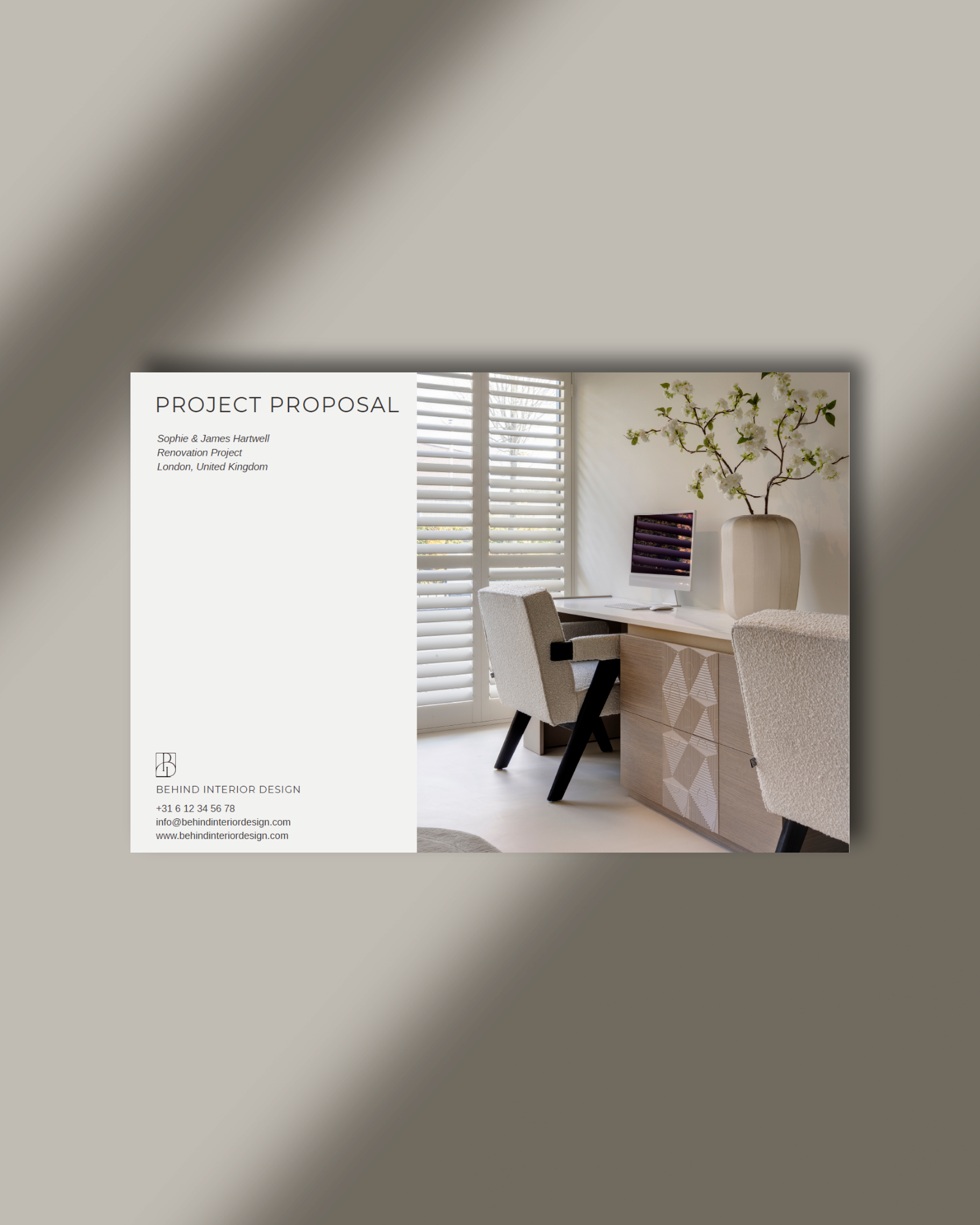 Template | Project Proposal - Essential Collection