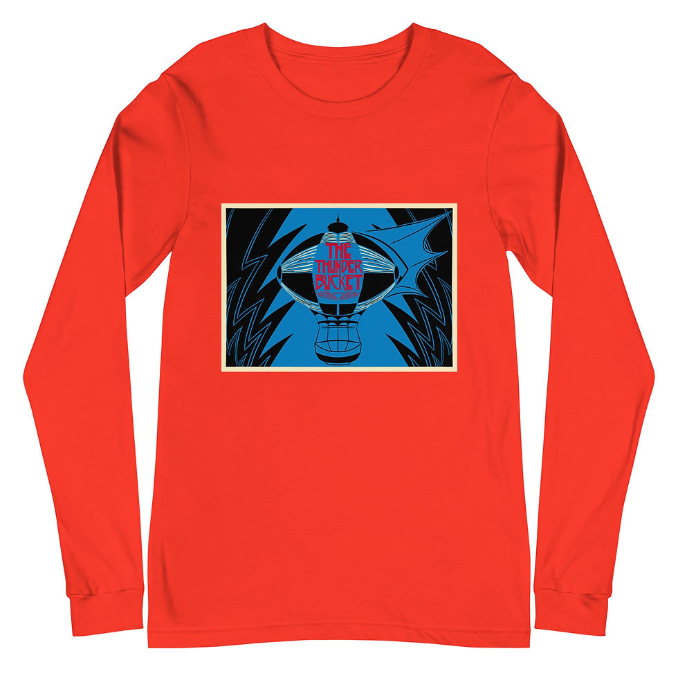 Thumbnail: Thunder Bucket Unisex Long Sleeve Tee