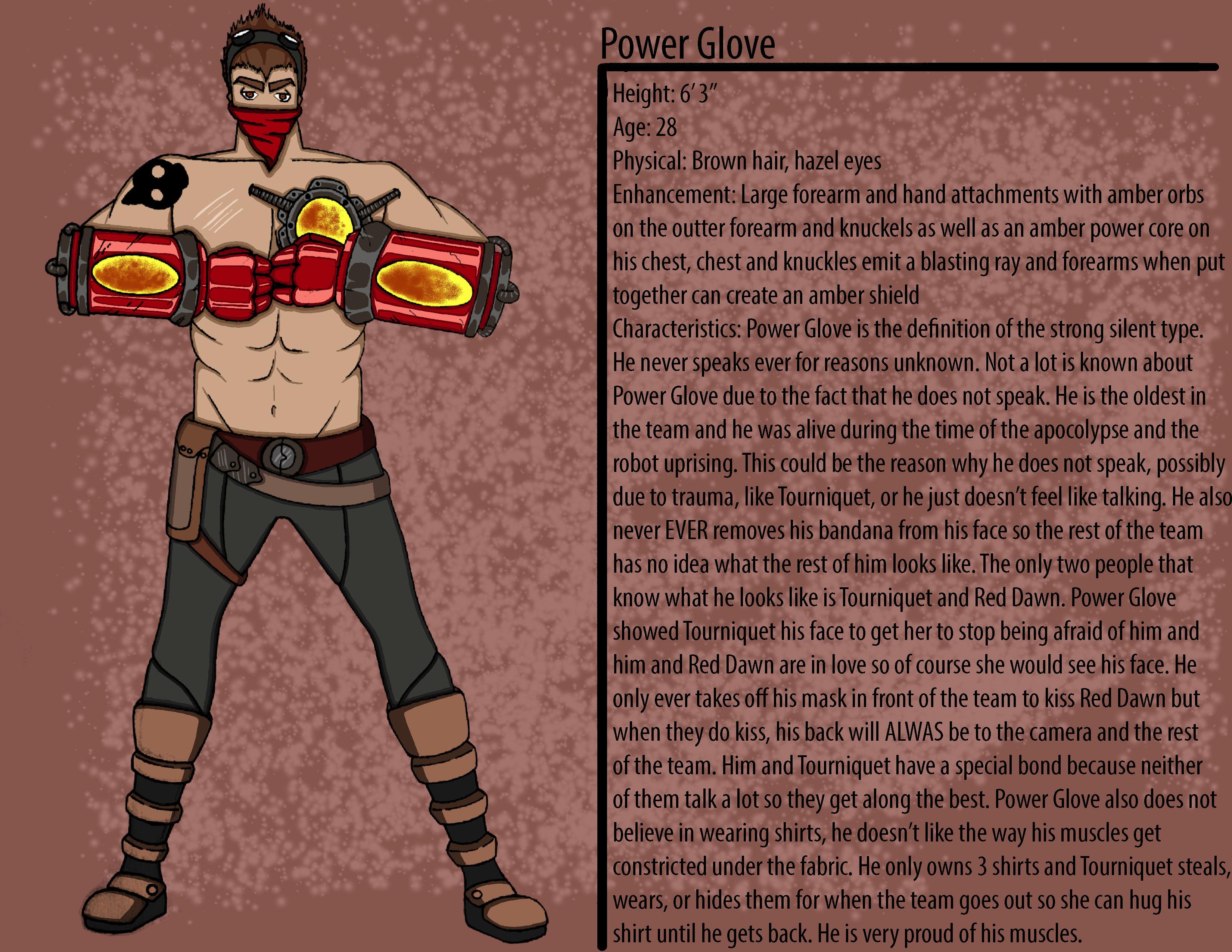 Power Glove Character Description