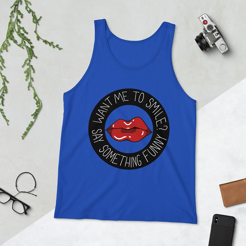 Thumbnail: Smile Unisex Tank Top