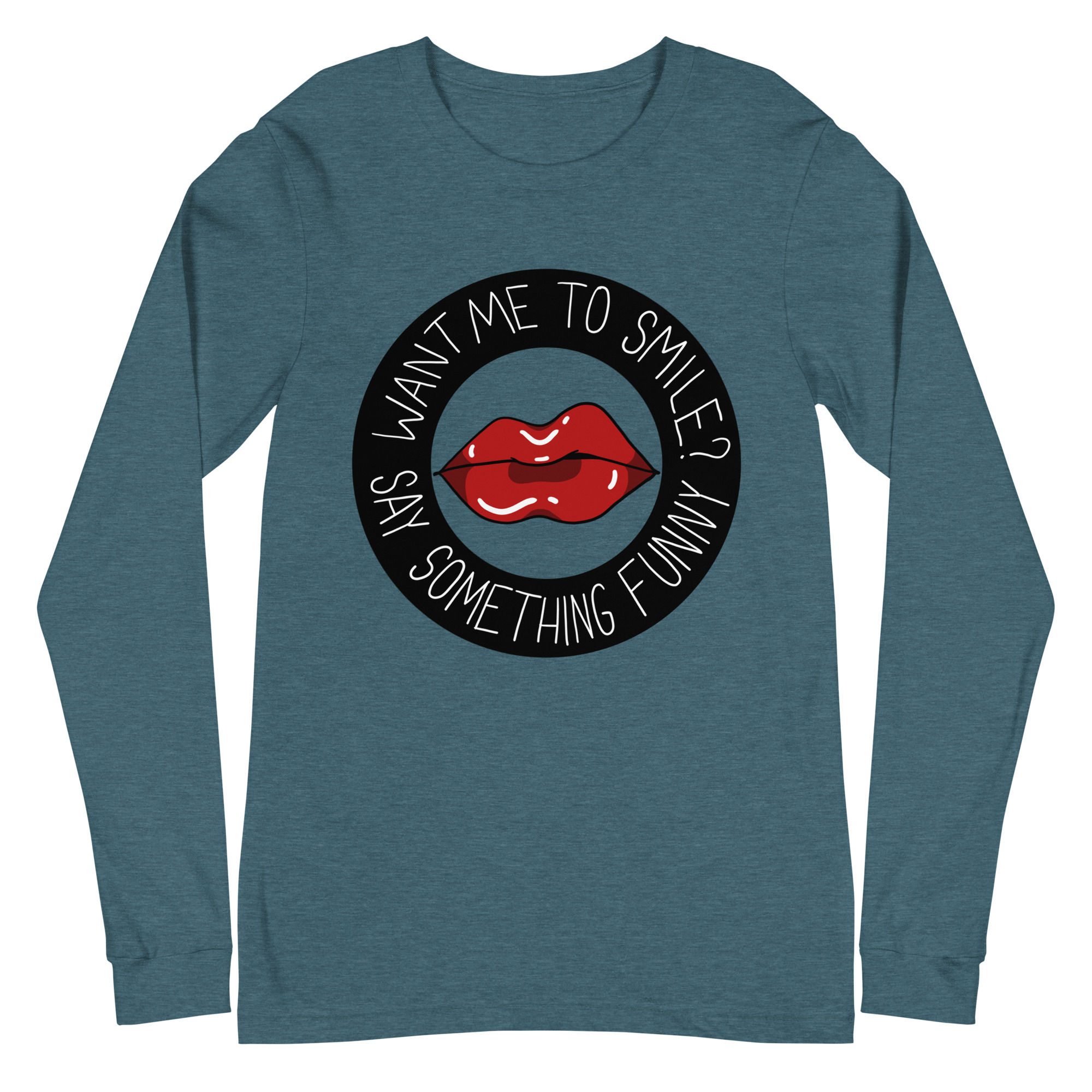 Smile Unisex Long Sleeve Tee