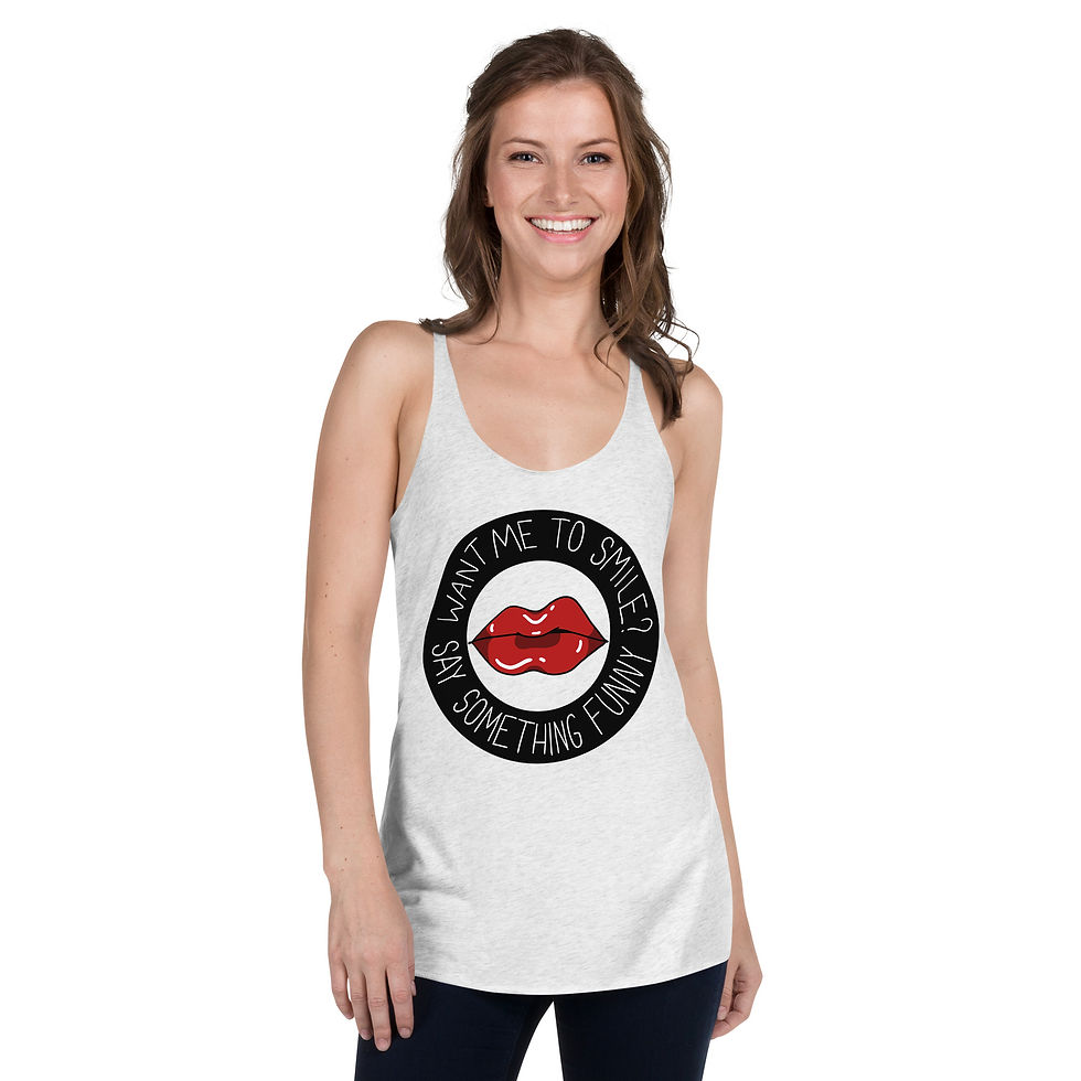 Smile Women's Racerback Tank